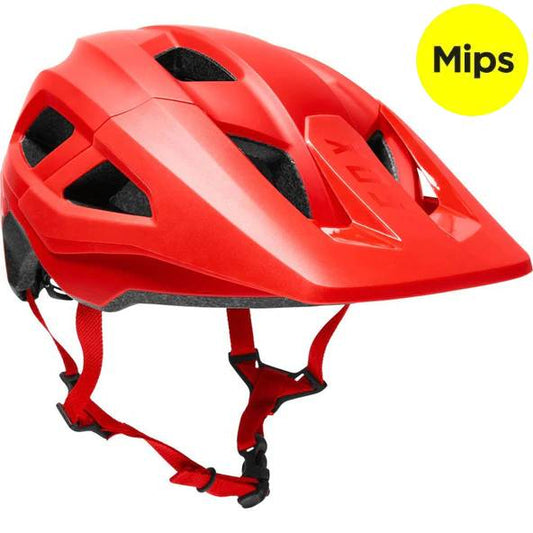 Casco Bicicleta Niño Mainframe Mips Rojo Fox