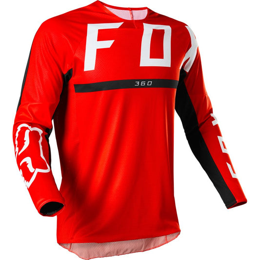 Polera Moto 360 Merz Rojo Fox