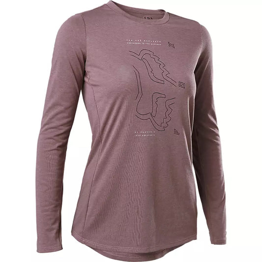 Polera Bicicleta Mujer Ranger Drirelease® Morado Fox