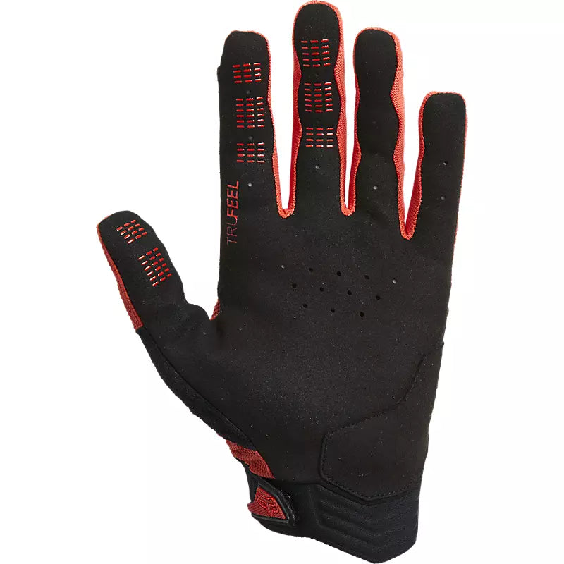 Guantes Bicicleta Niño Defend Rojo Fox