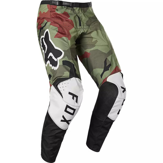 Pantalon Moto 180 BNKR Camo Verde Fox