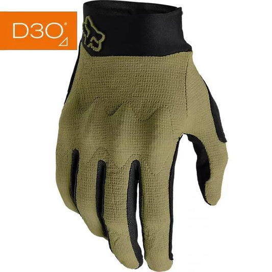 Guantes Moto Defend D3O Cafe Fox