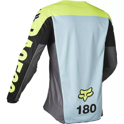 Polera Moto 180 Trice Gris/Amarillo Fox