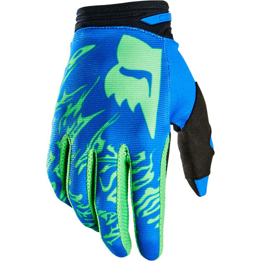 Guantes Moto 180 Peril Verde Fox