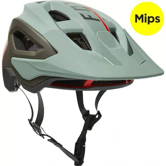 Casco Bicicleta Speedframe Pro Blocked Verde Fox