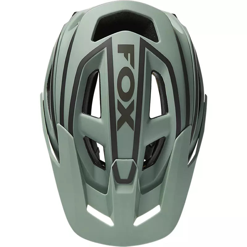 Casco Bicicleta Speedframe Pro Dvide Verde Fox