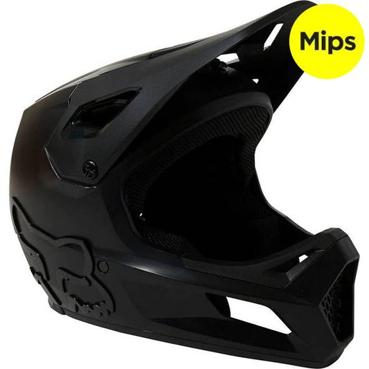 Casco Bicicleta Niño Rampage Negro Fox