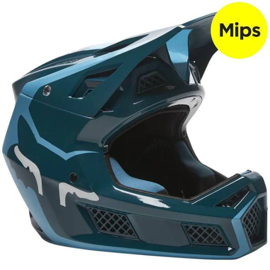 Casco Bicicleta Rampage Pro Carbon Mips Azul Fox