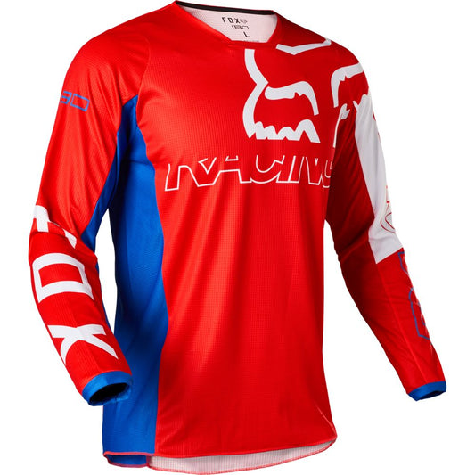 Polera Moto 180 Skew Rojo Fox