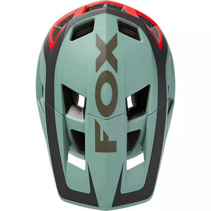 Casco Bicicleta Dropframe Pro Dvide Verde Fox