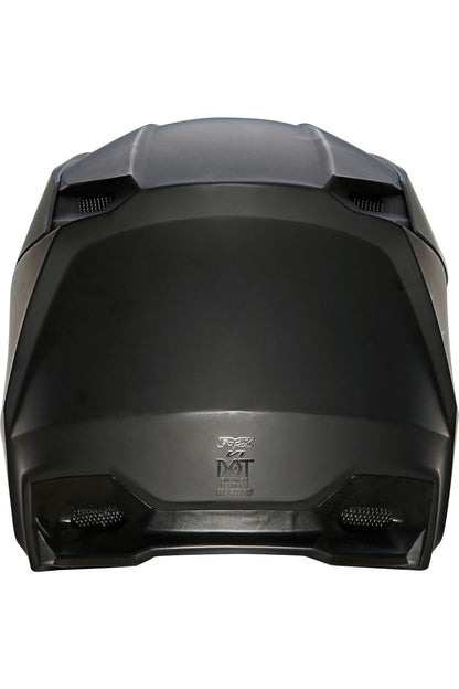 Casco Moto V1 Niño Negro Matte Fox