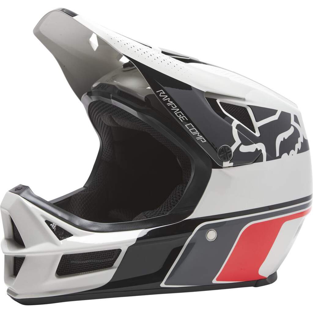 Casco Bicicleta Rampage Comp DRTSRFR Gris/Negro Fox