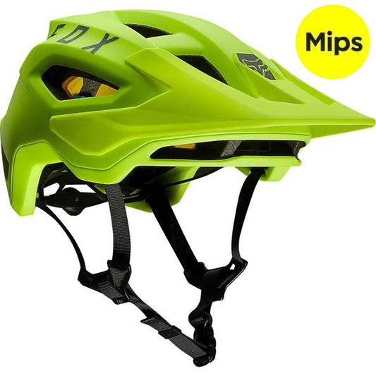 Casco Bicicleta Speedframe Mips Amarillo Fox