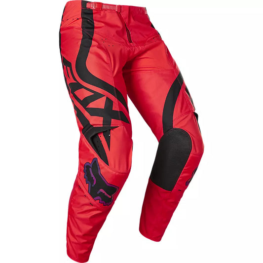 Pantalon Moto Niño 180 Venz Rojo Fox