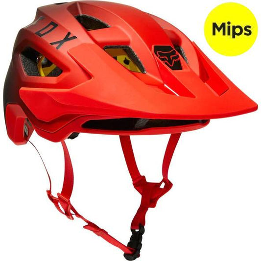 Casco Bicicleta Speedframe Mips CE Rojo/Negro Fox