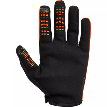 Guantes Bicicleta Niño Ranger Naranjo Fox