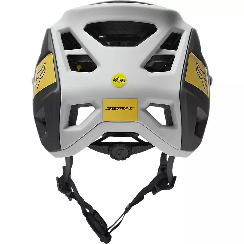 Casco Bicicleta Speedframe Pro Blocked Blanco Fox