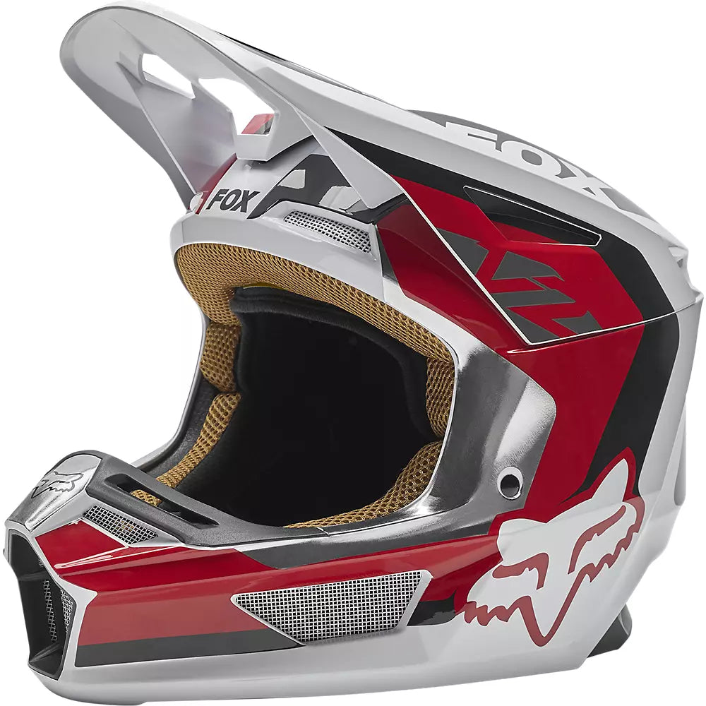 Casco Moto V2 Paddox Rojo Fox