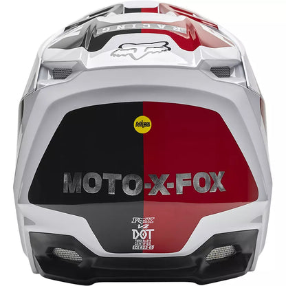 Casco Moto V2 Paddox Rojo Fox