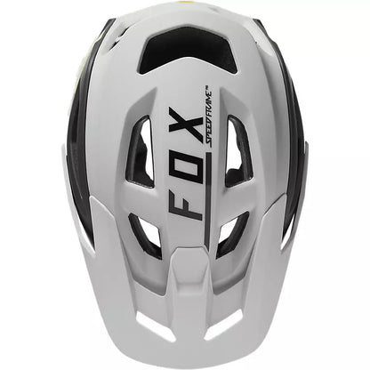 Casco Bicicleta Speedframe Pro Blocked Blanco Fox