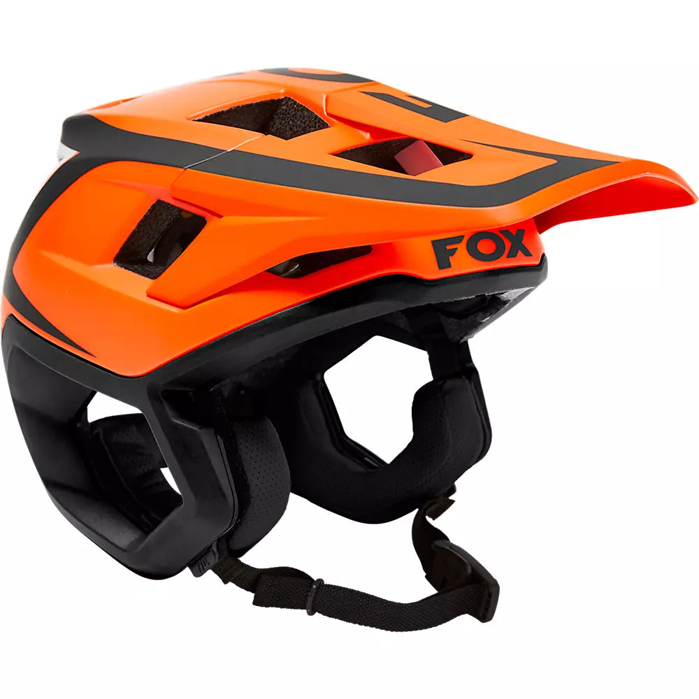 Casco Bicicleta Dropframe Pro Dvide Naranjo Fox