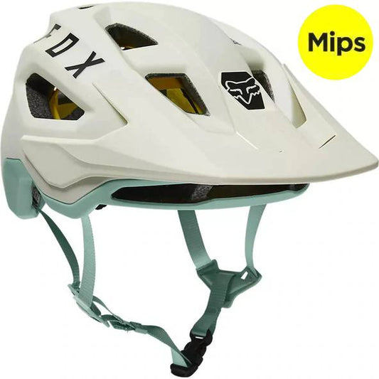 Casco Bicicleta Speedframe Mips Blanco/Celeste Fox