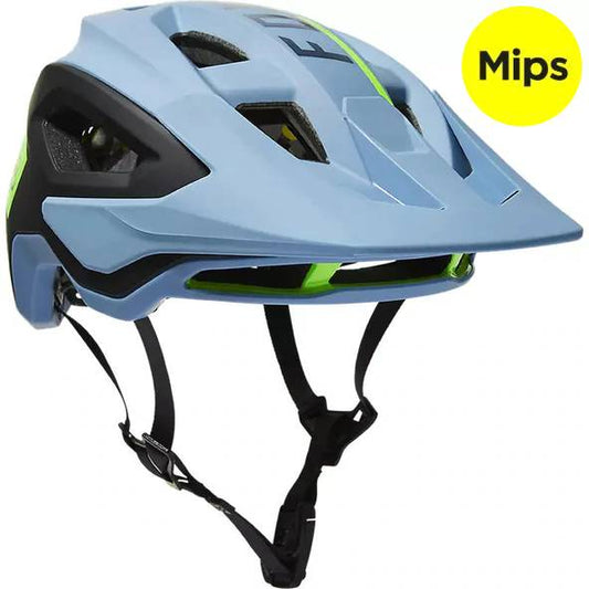 Casco Bicicleta Speedframe Pro Blocked Azul Fox