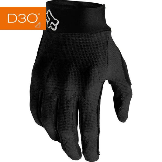 Guantes Bicicleta Defend D30 Negro Fox