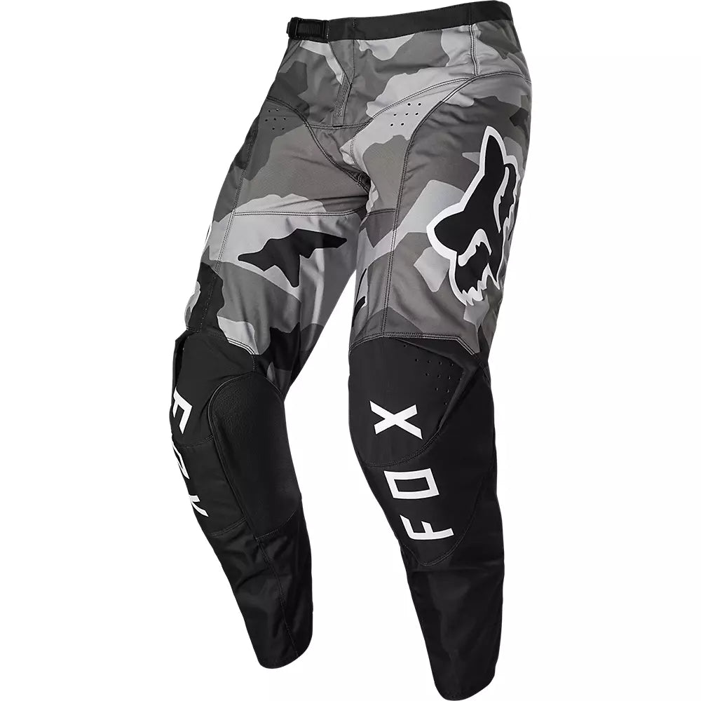 Pantalon Moto 180 BNKR Camo Negro Fox