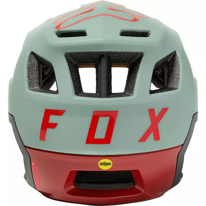 Casco Bicicleta Dropframe Pro Verde Agua Fox