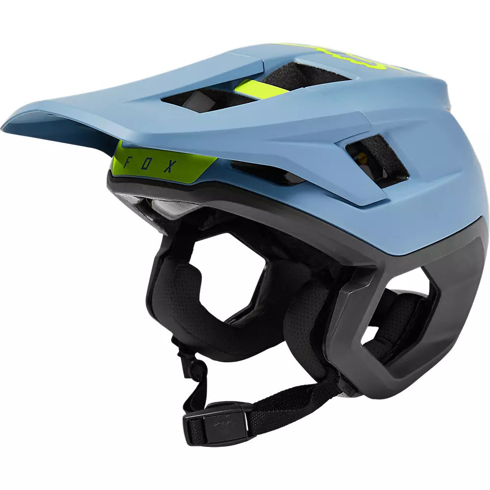 Casco Bicicleta Dropframe Pro Azul Fox