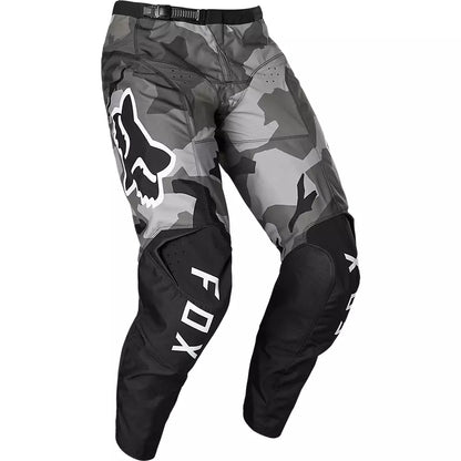 Pantalon Moto 180 BNKR Camo Negro Fox