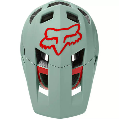 Casco Bicicleta Dropframe Pro Verde Agua Fox