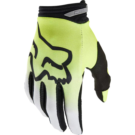 Guantes Moto 180 TOXSYK Amarillo/Negro Fox