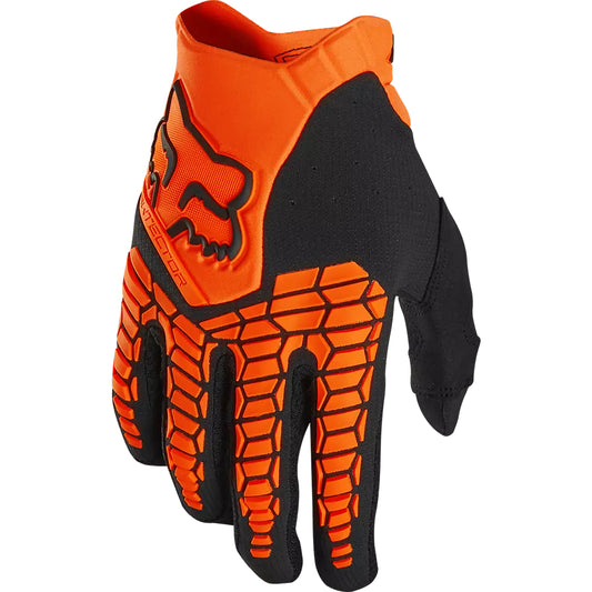 Guantes Moto Pawtector Naranjo Fox