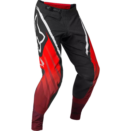 Pantalon Moto Flexair Honda Rojo/Negro/Blanco Fox