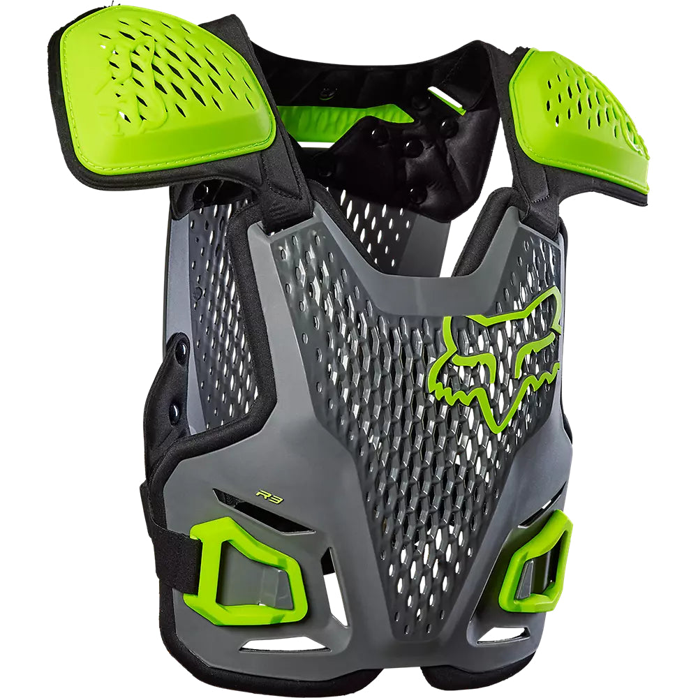 Jofa Moto Niño R3 Gris/Amarillo Fox