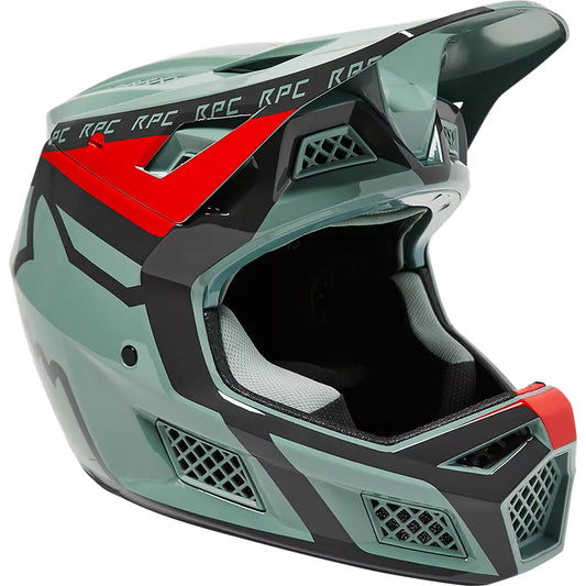 Casco Bicicleta Rampage Pro Carbon Mips™ Dvide Verde Fox