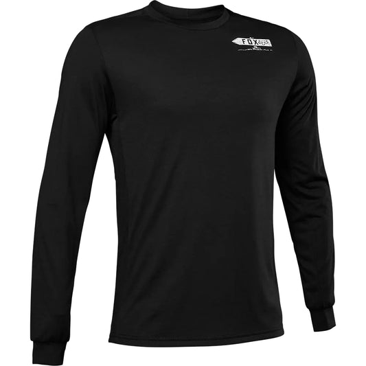 Polera Bicicleta Ranger Drirelease® Manga Larga Negro Fox