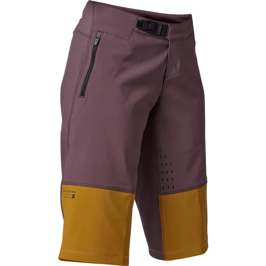 Short Bicicleta Mujer Defend Morado/Beige Fox