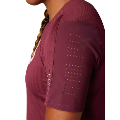 Polera Bicicleta Mujer Flexair Burdeo Fox