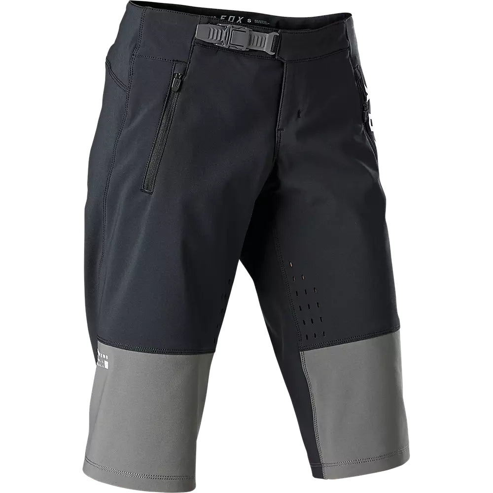 Short Bicicleta Mujer Defend Negro/Gris Fox