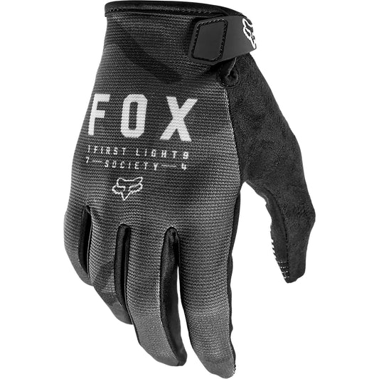 Guantes Bicicleta Ranger Camo Gris Fox