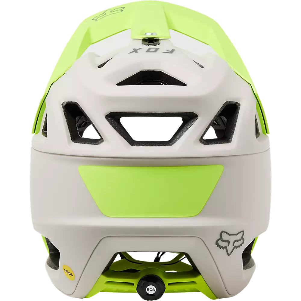 Casco Bicicleta Proframe RS MHDRN Amarillo/Blanco Fox