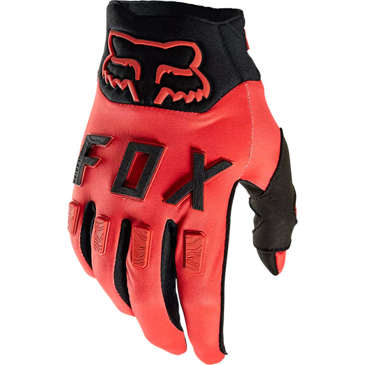 Guantes Moto Defend Wind Offroad Naranjo Fox