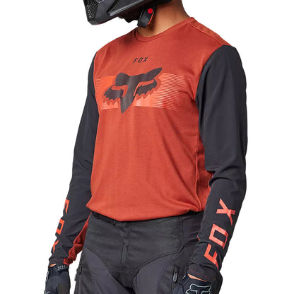 Polera Moto Ranger Offroad Rojo Fox