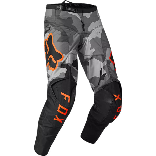 Pantalon Moto 180 BKNR Camo Gris/Naranjo Fox