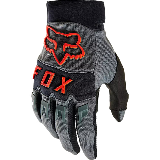 Guantes Moto Dirtpaw CE Gris/Naranjo Fox