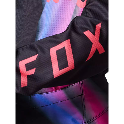 Polera Moto Niña 180 Toxsyk Negro/Rosado Fox