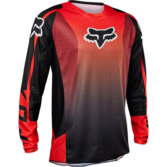 Polera Moto 180 Leed Rojo/Negro Fox